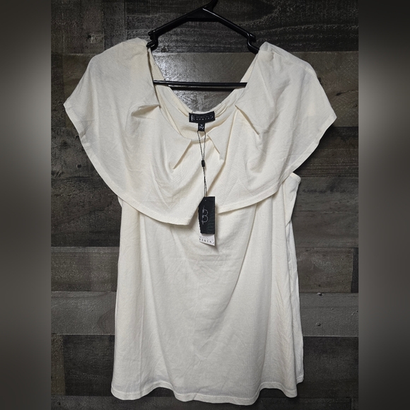 Bobeau Ruffle Layer Tank - Picture 2 of 4